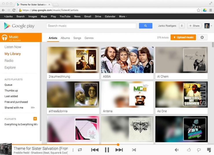 Google lança serviço de música no Brasil