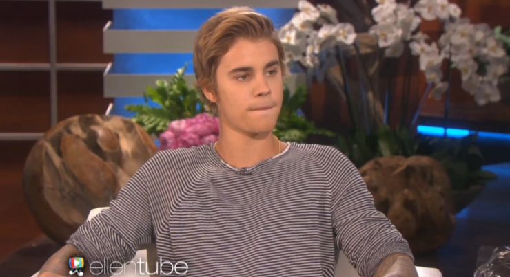 Justin Bieber pede desculpas pelo seu comportamento