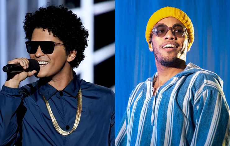 Bruno Mars anuncia parceria com Anderson Paak em nova banda