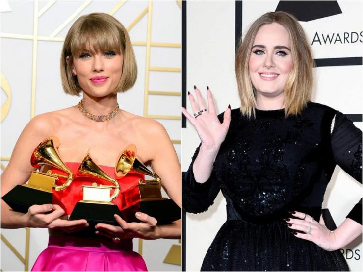 Adele iguala marca de Taylor Swift na Billboard 200