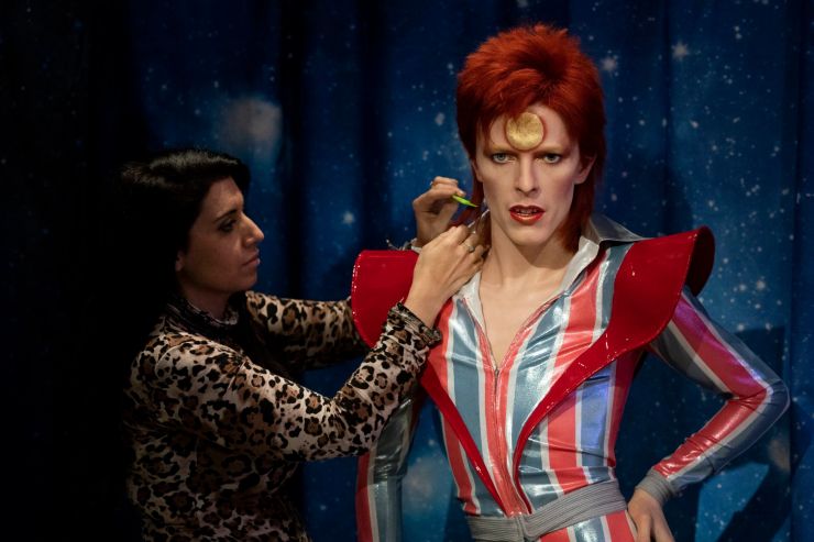 Ziggy Stardust ganha estátua no Museu de Cera Madame Tussauds