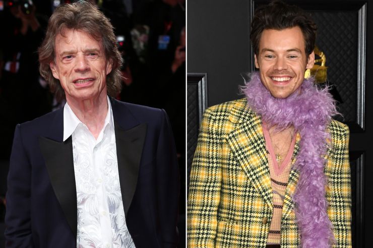 Mick Jagger não se considera parecido com Harry Styles
