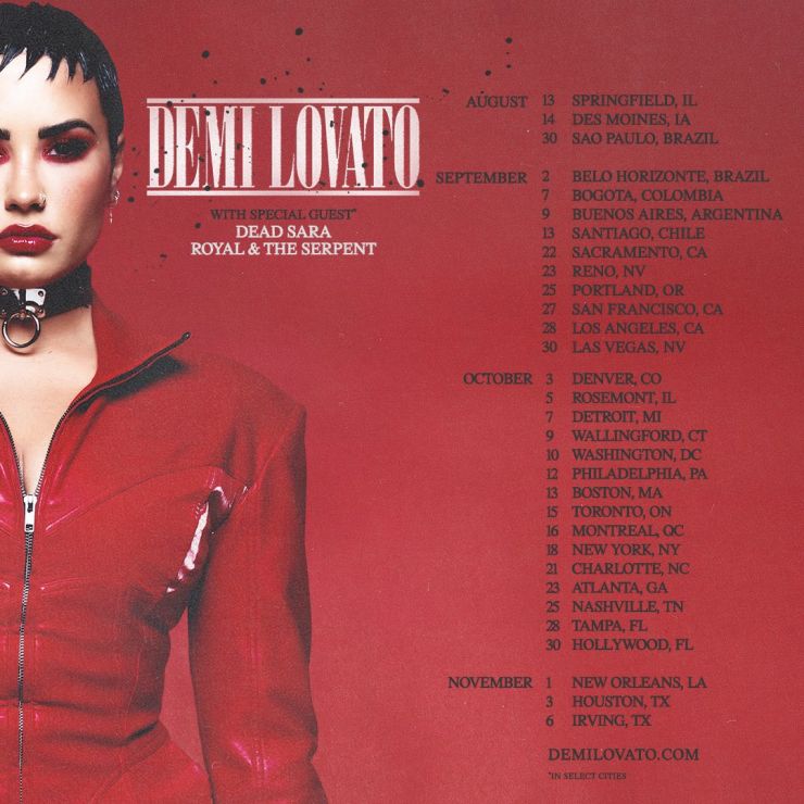 Divulgados detalhes do novo disco de Demi Lovato