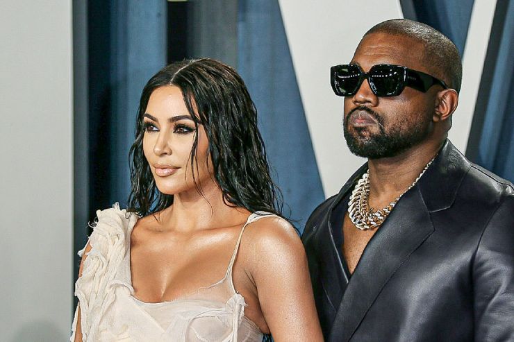 Kanye West não estaria lidando bem com separação de Kim Kardashian