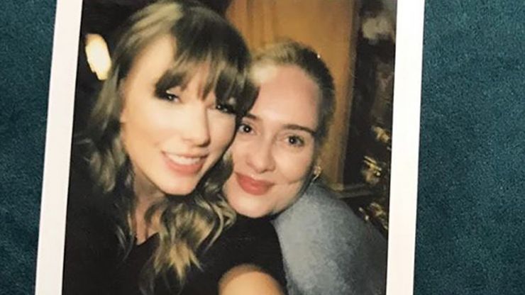 Adele e Taylor Swift registraram músicas juntas