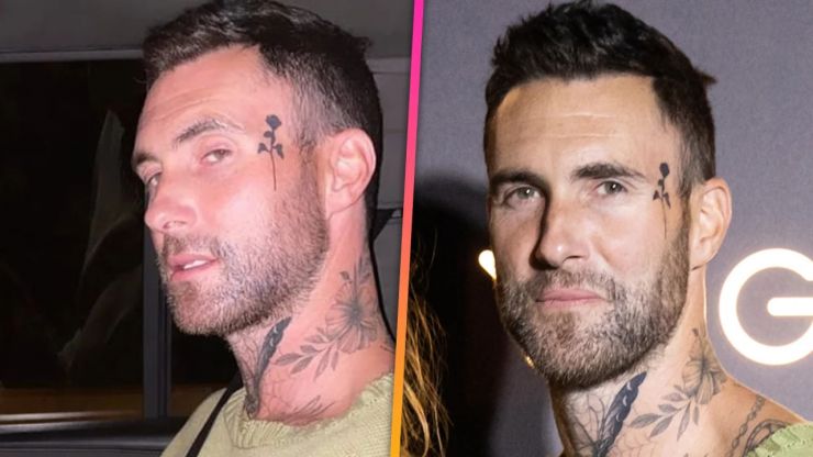 Adam Levine desmente ter feito tatuagem no rosto