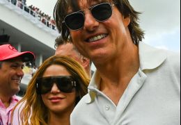 Tom Cruise teria ficado abalado ao saber de possível romance entre Shakira e Lewis Hamilton