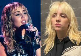 Miley Cyrus afirma que quer colaboração com Billie Eilish