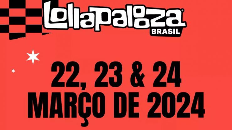 Divulgado line-up completo do Lollapalooza 2024