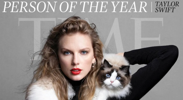 Revista Time escolhe Taylor Swift como Personalidade do Ano